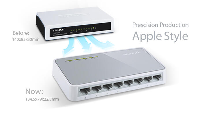 Mengapa Anda Harus Memilih TP-LINK 8 Port Switch TL-SF1008D