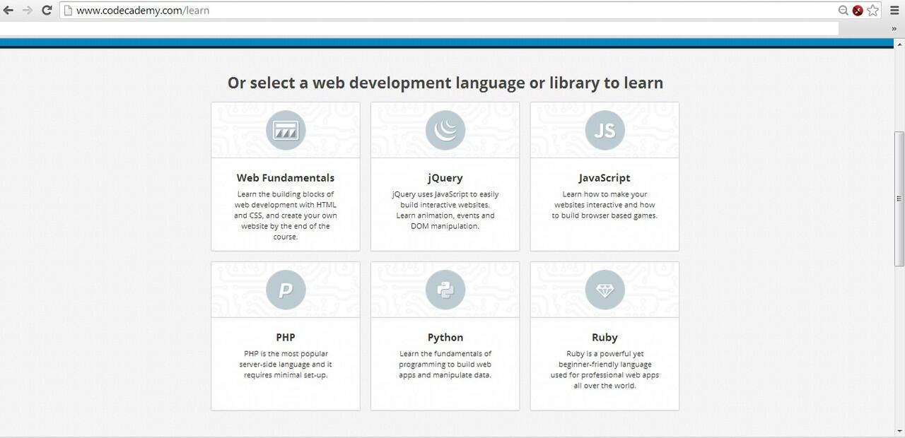 Codecademy, tempat belajar 'code' menarik di web!