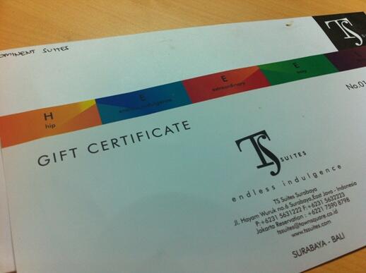 JUAL MURAH VOUCHER TS SUITES SURABAYA Rp. 500.000