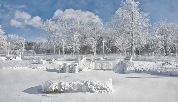 Extreme Wheather &quot;Polar Vortex&quot; in USA &#91;Just Foto&#93;