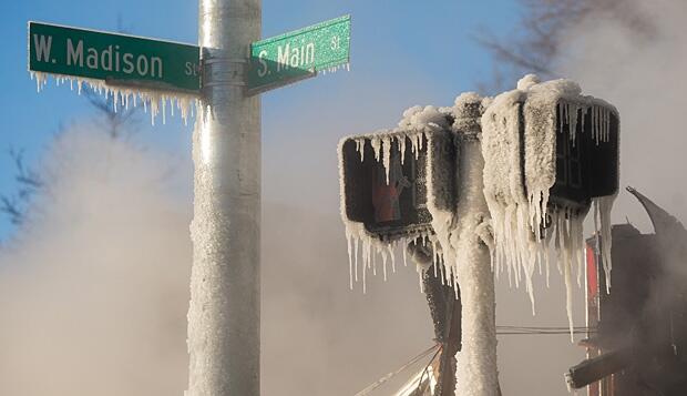 Extreme Wheather &quot;Polar Vortex&quot; in USA &#91;Just Foto&#93;