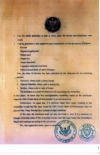 Ternyata Amerika Memiliki Hutang 57ribu Ton Emas Kepada Indonesia