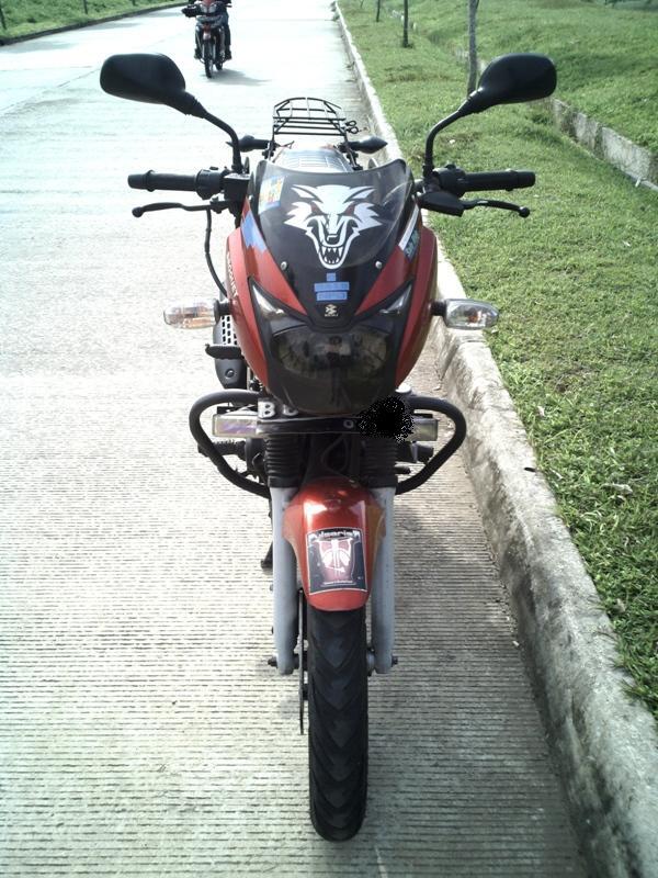 Motor Pulsar UG3 180CC udah modif kelistrikan plus Side Box Givi