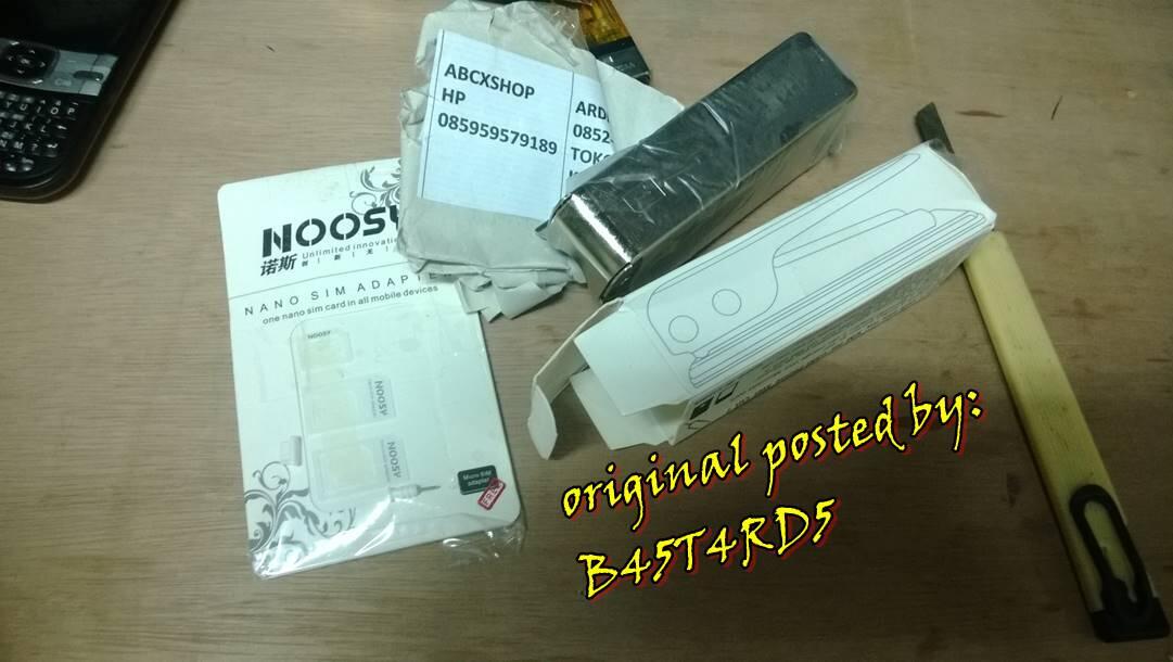 micro&nano SIM CARD CUTTER, ANTI DEBU HP, Noosy SIM CARD ADAPTER, Lilitan Kabel, etc