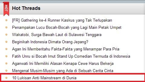 10 Lukisan Anti Mainstream di Dunia