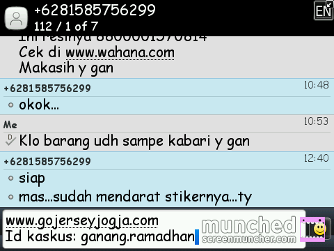 Testimoni ane selama jualan ID Kaskus: ganang.ramadhan (www.gojerseyjogja.com)