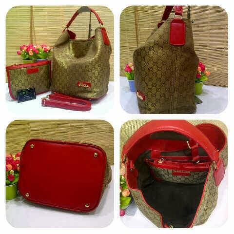 Tas Gucci Hobo 3D A412KC Model Terbaru