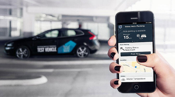 Parkir Mobil Cukup Pakai Ponsel?