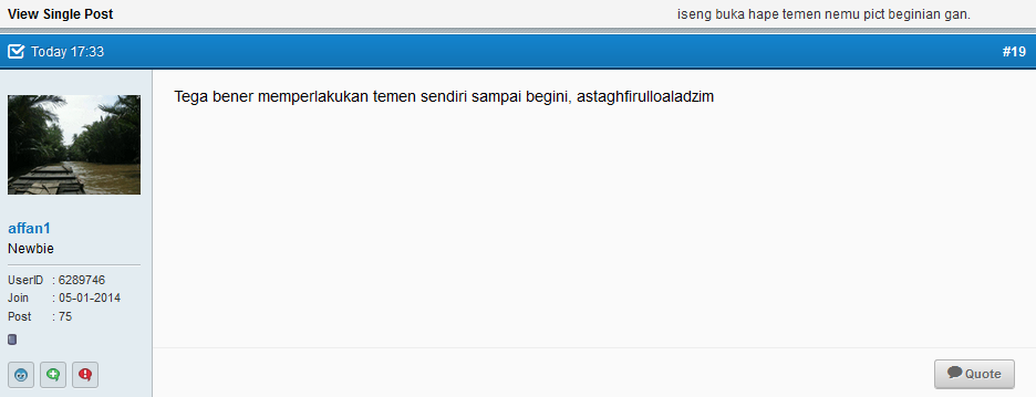 ane merasa bersalah gan.
