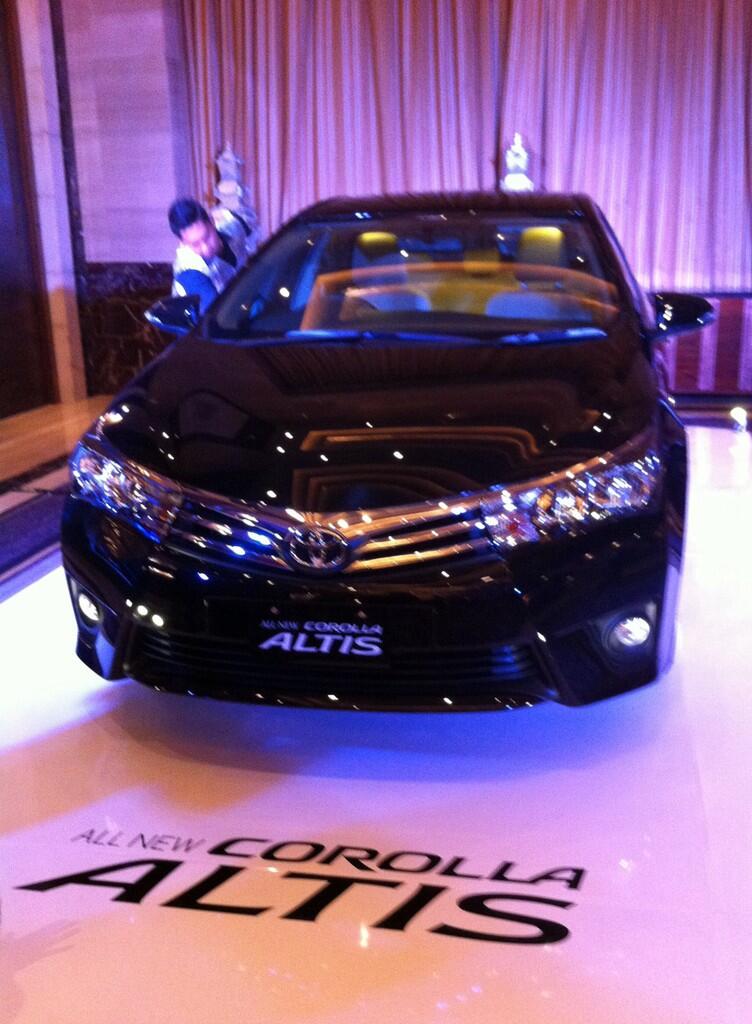 All New Corolla Altis 2014 udah launching 8 Januari 2014