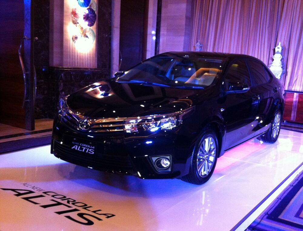 All New Corolla Altis 2014 udah launching 8 Januari 2014