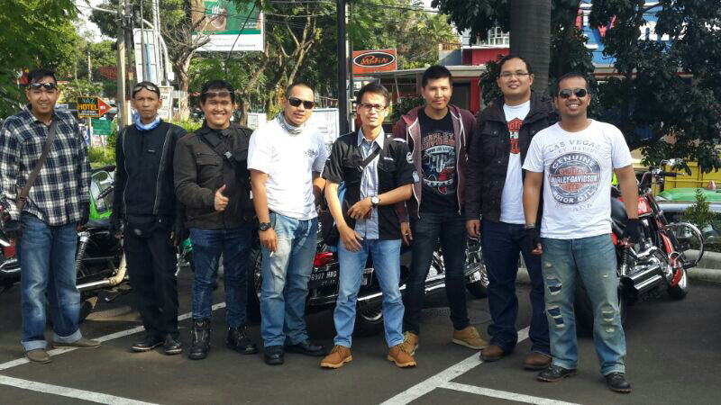 Kopdar &amp; Riding perdana HD Lovers Kaskus @Puncak