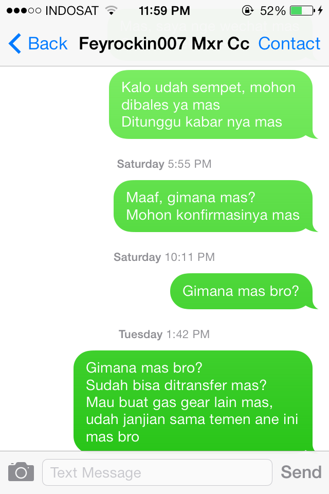 Surat Terbuka untuk ID FEYROCKIN007