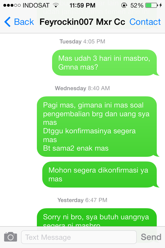 Surat Terbuka untuk ID FEYROCKIN007