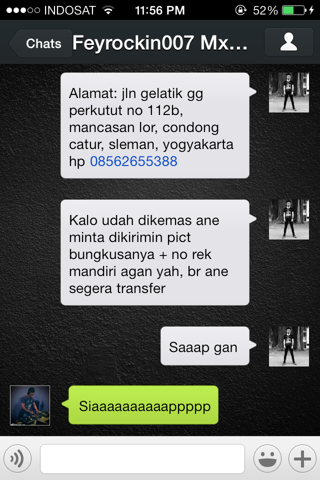 Surat Terbuka untuk ID FEYROCKIN007