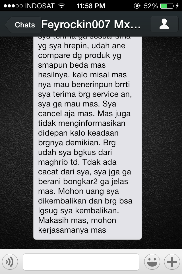 Surat Terbuka untuk ID FEYROCKIN007