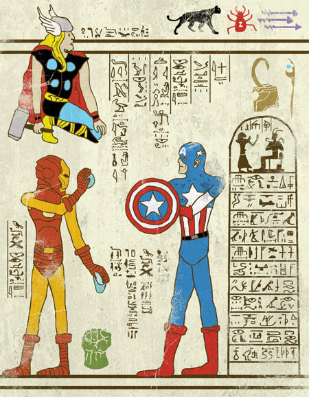 Jika Superhero dibuatkan Hieroglyph