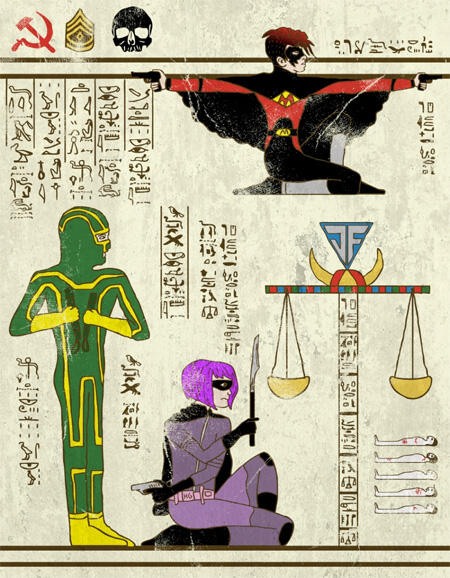 Jika Superhero dibuatkan Hieroglyph