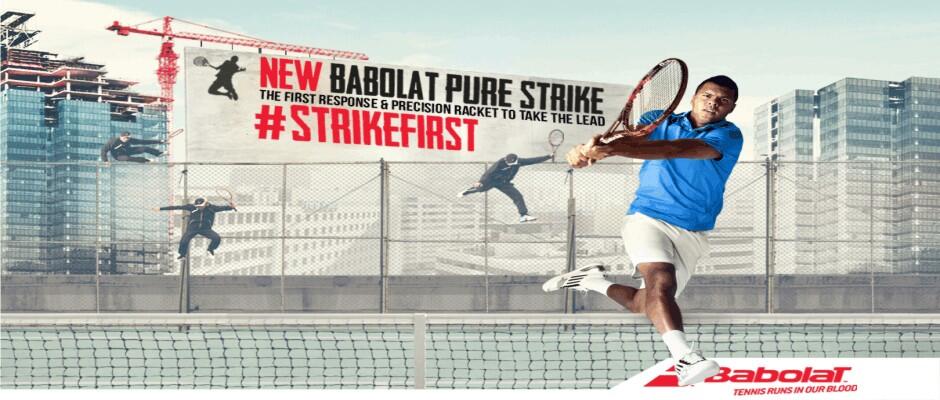 SePaTu Tenis BaboLaT PROPULSE 4 LIMITED EdiTioN w/ AnDy RODDICK bLaCk YeLLoW ORIGINAL