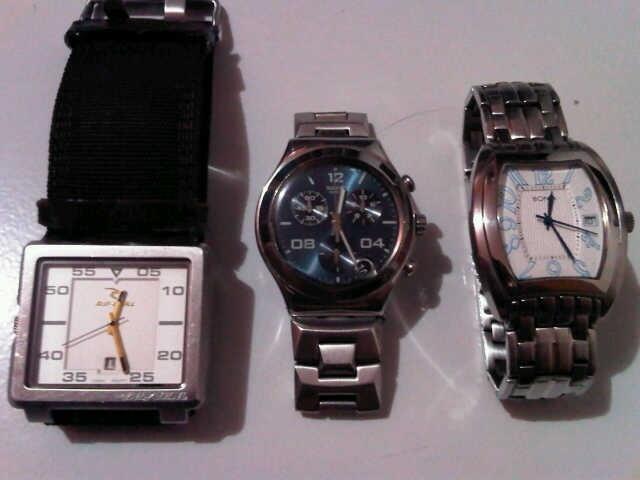 Terjual Sale jam tangan Swatch, Rip Curl & Bonia 2nd All 