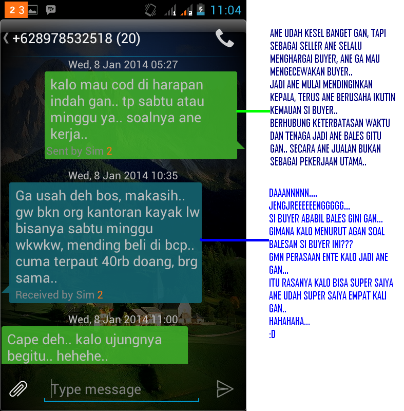 BUYER, Berfikirlah Dahulu Sebelum Belanja Online..