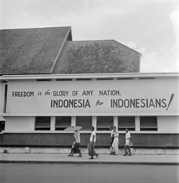 Mural, Grafiti dan Poster Di Masa Perjuangan Kemerdekaan Indonesia