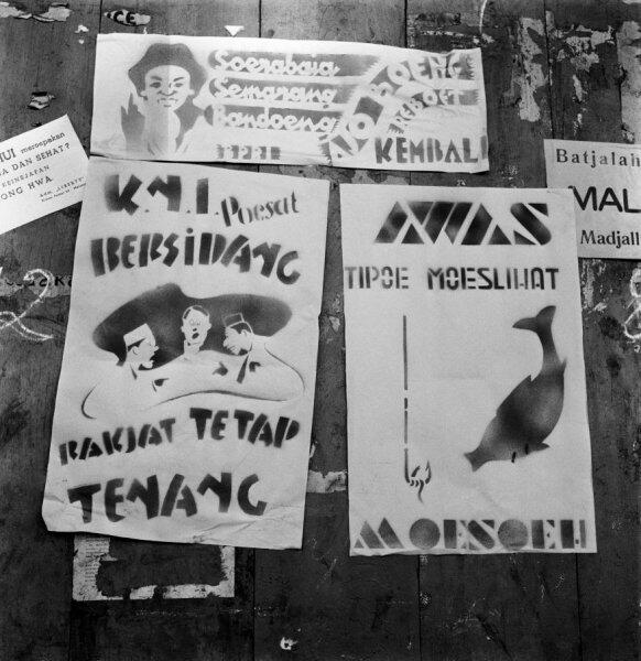 Mural, Grafiti dan Poster Di Masa Perjuangan Kemerdekaan Indonesia