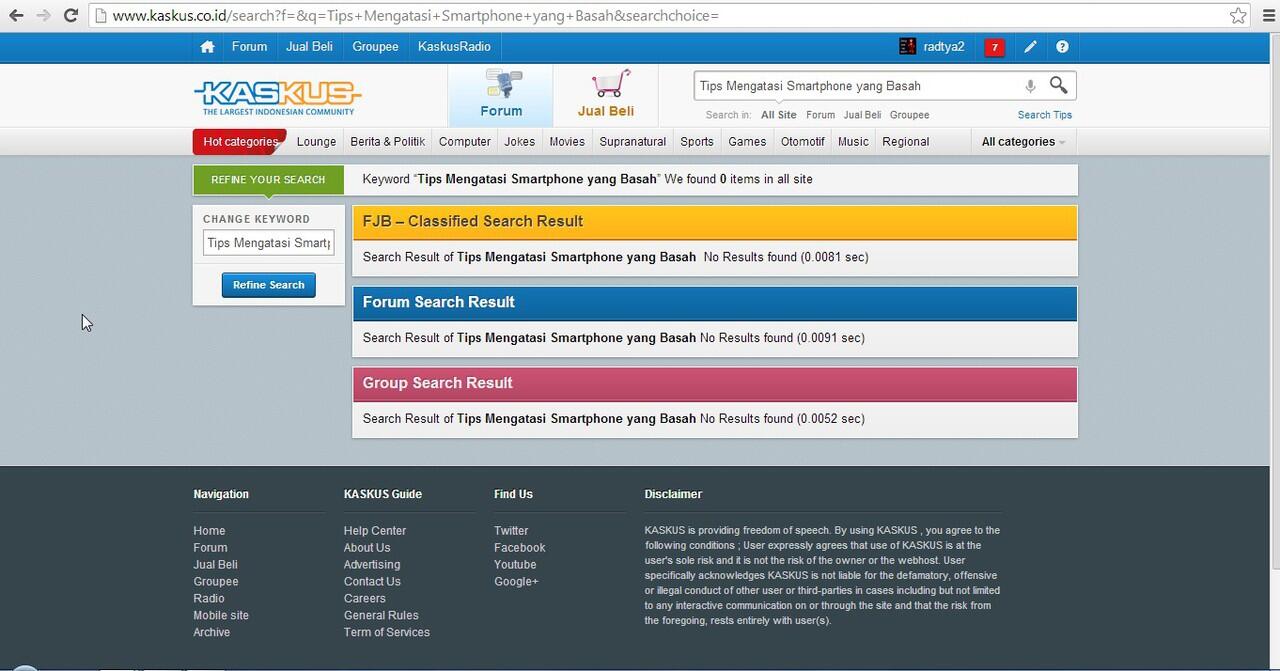 [Share] Tips Mengatasi Smartphone yang Basah