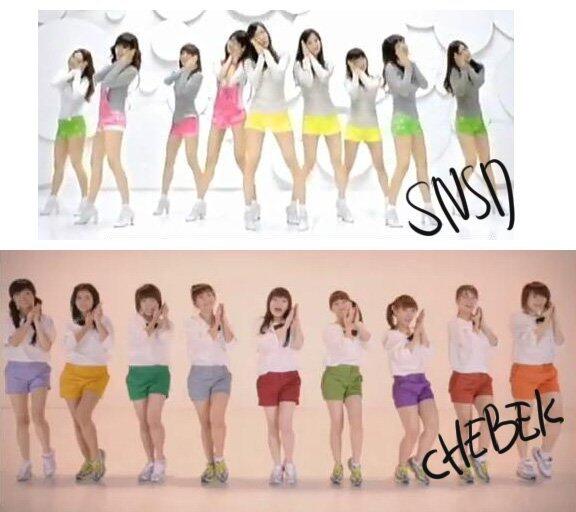 Cherrybelle &quot;nge-Repost&quot; SNSD ?? Oh Noo....