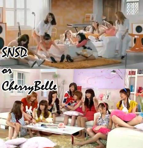 Cherrybelle &quot;nge-Repost&quot; SNSD ?? Oh Noo....