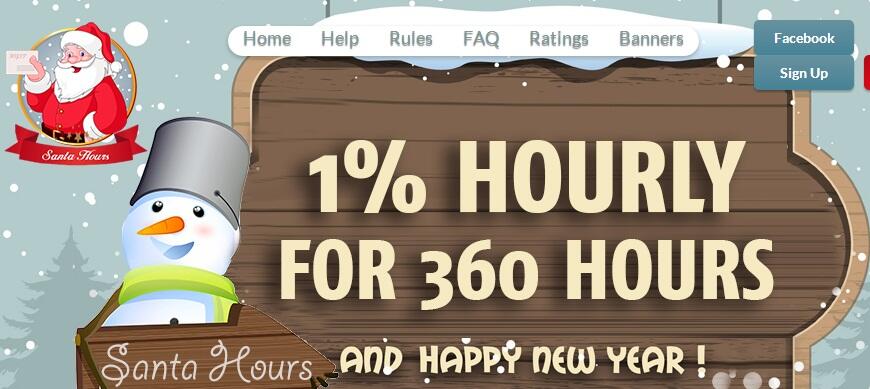 SANTA HOURS PROFIT 1% PERJAM SELAMA 360 JAM RCB 50%
