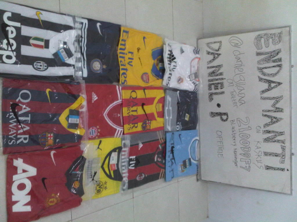 JERSEY GRADE ORI, DISKON NAMPOL, REKBER/COD MASUK