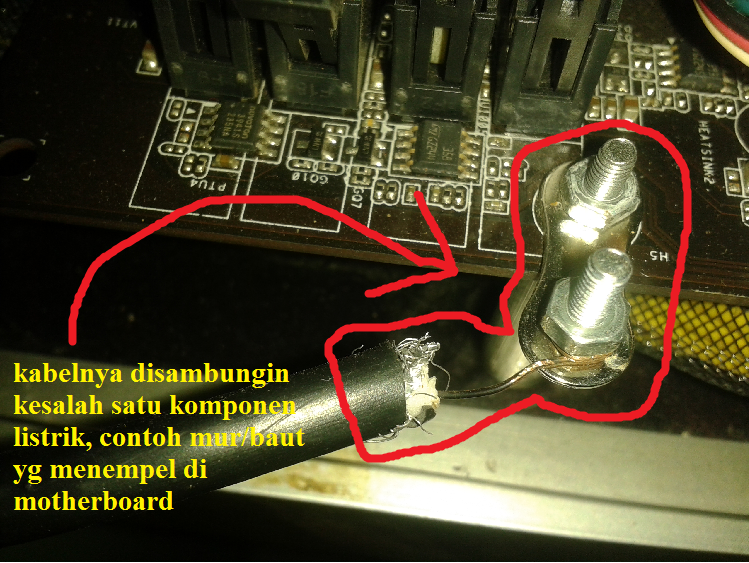 Tips agar elektronik anda tidak setrum / ground