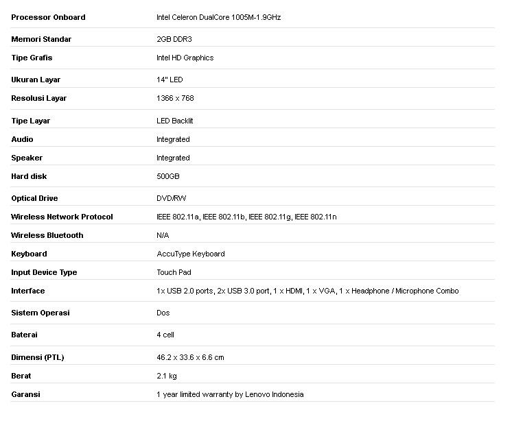 Best Seller!!Laptop Intel dual core harga 3jtan dibandung