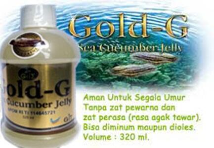 Jelly Gamat Gold G Obat Typus & Maag Murah