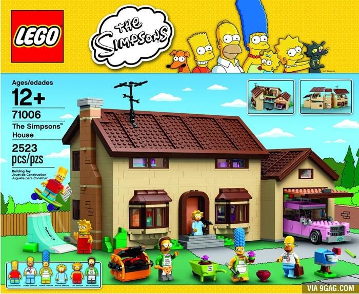 mainan terbaru dari Lego dengan tema The Simpsons &#91;+PICT&#93;