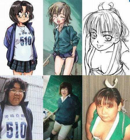 Anime vs Real Life