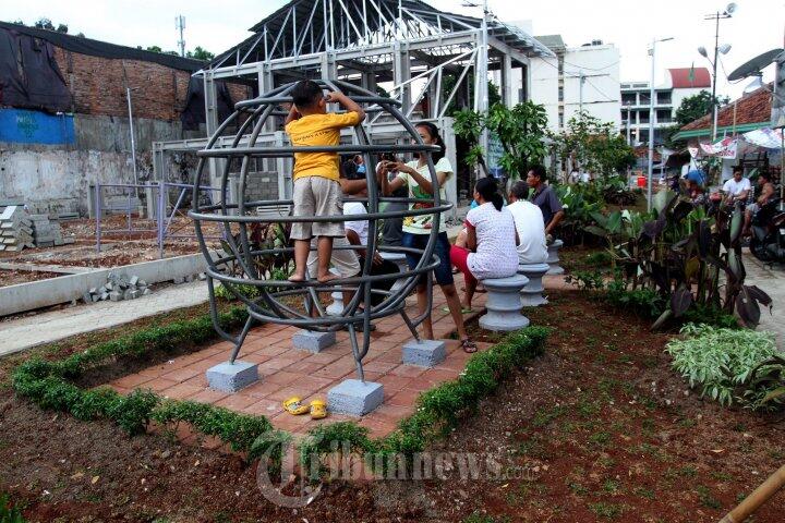 Begini Penampakan Pembangunan Kampung Deret Petogogan Jakarta