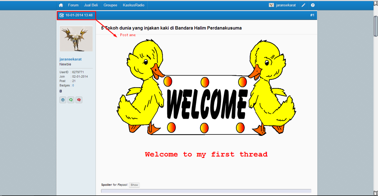 Apakah Thread yang pernah Agan buat termasuk penjiplakan thread orang lain ?