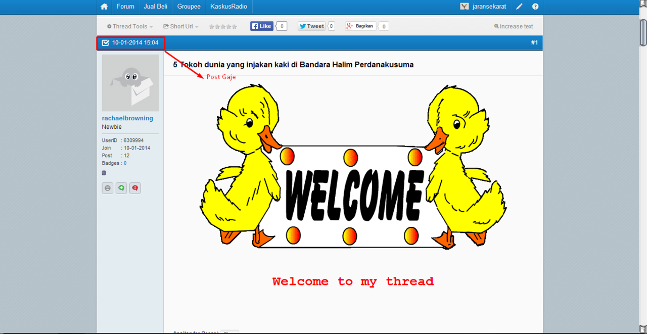 Apakah Thread yang pernah Agan buat termasuk penjiplakan thread orang lain ?
