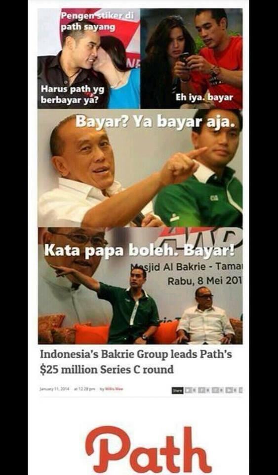 &#91;Cekidot!!!!&#93; Path Bakrie dan Instragram Ibu Ani
