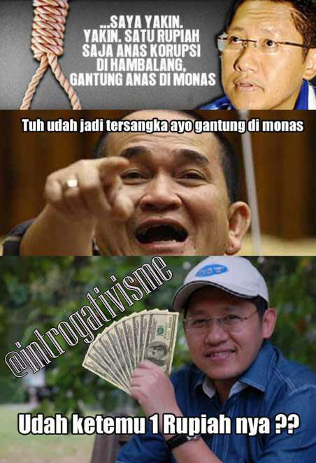 Kado awal Tahun untuk negara dari Anas Urbaningrum