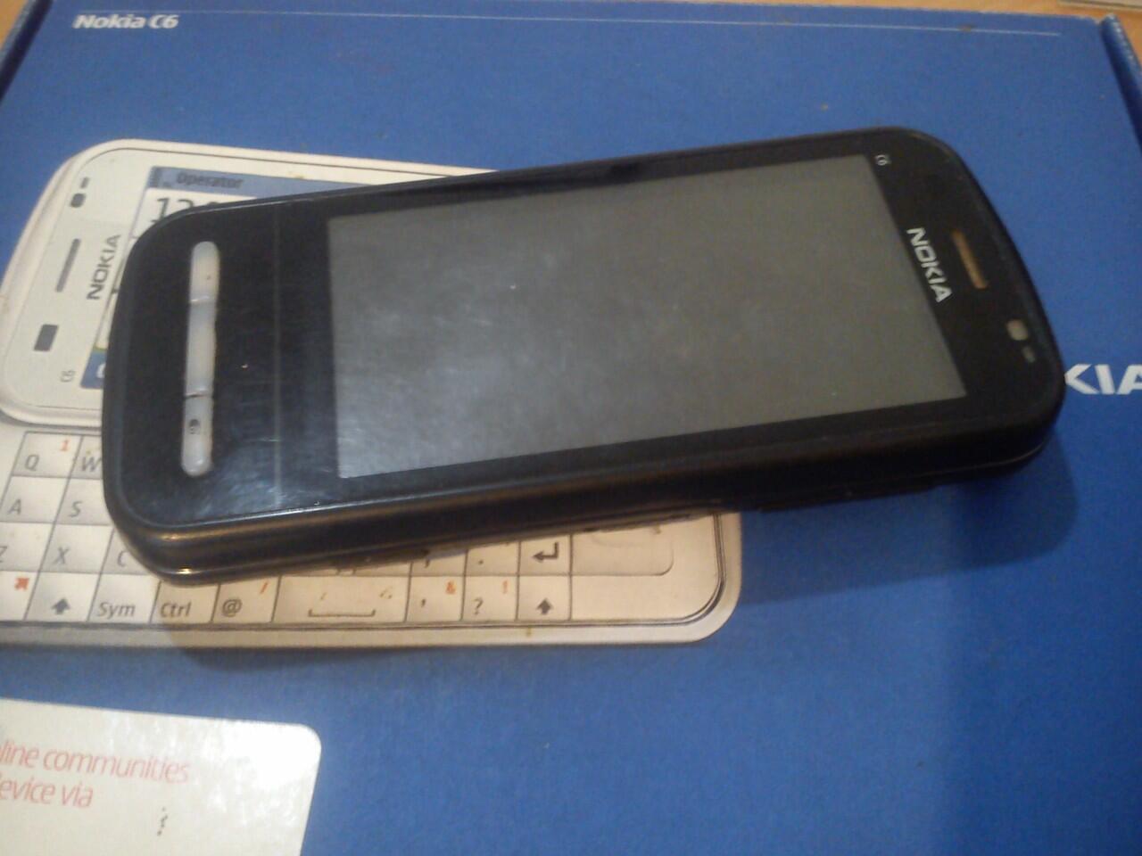 JUAL NOKIA C6 FULLSET MURAH MULUS