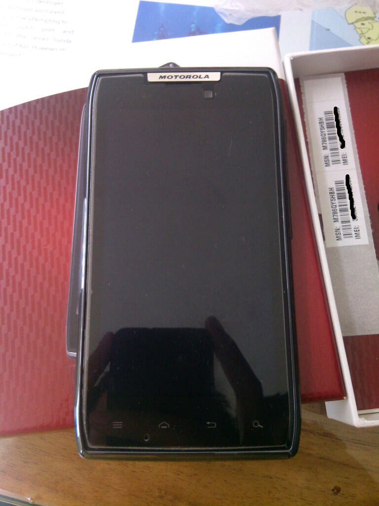Motorola XT910 Ex Erajaya, Mulus Bagus Lengkap - Bali