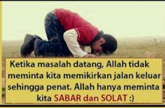 Buanglah Galau Dengan Sholat