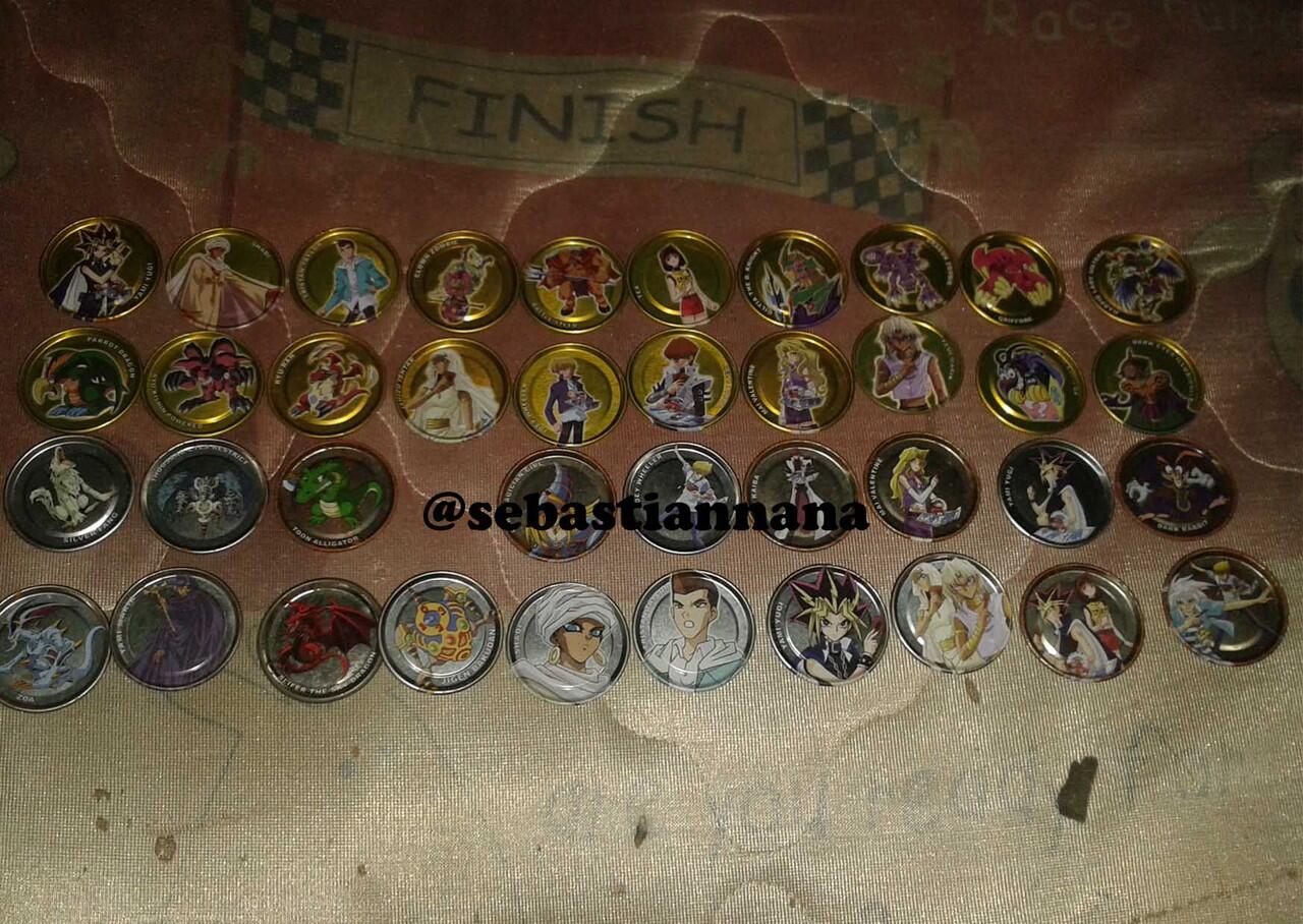 Cari Jual mainan vintage. Tazos. kartu digimon dan bakugan 