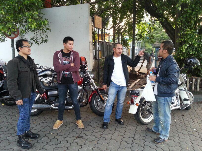 Kopdar &amp; Riding perdana HD Lovers Kaskus @Puncak