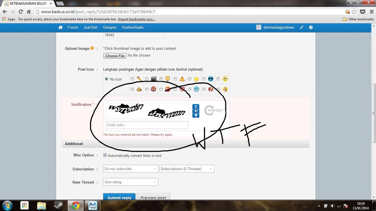 CAPTCHA KASKUS MAKIN PARAH