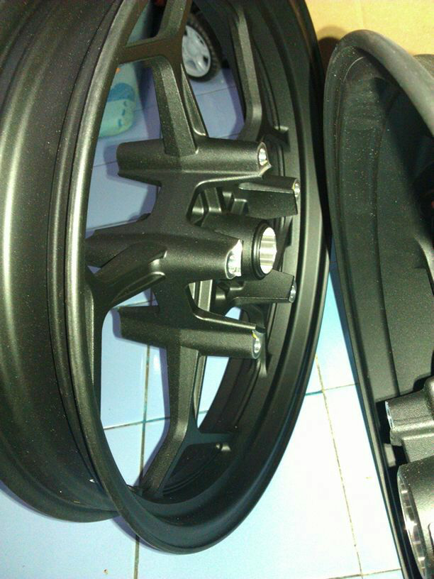 Terjual Velg  Chemco Ninja  250  FI  depan double  disk  KASKUS