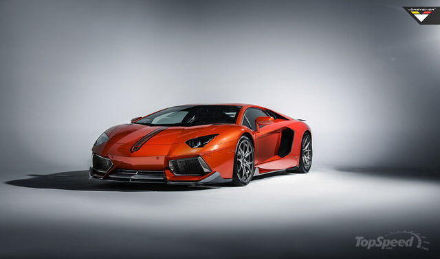 Desain Lamborghini Aventador-V LP740 Terbaru